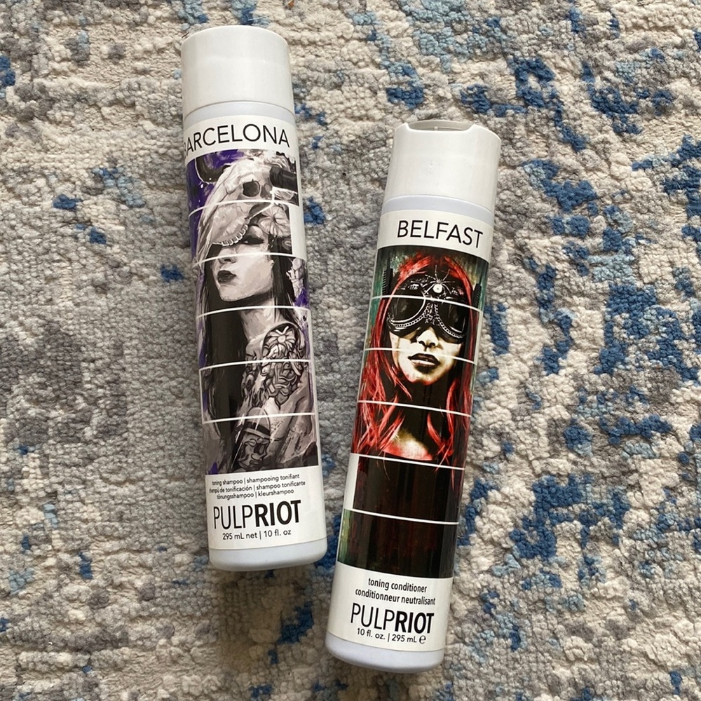 Brand New PulpRiot Barcelona Purple Shampoo & Belfast Purple Conditioner